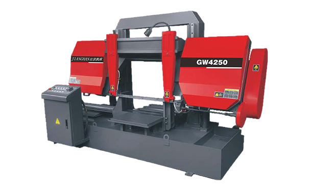 茅箭GW4250双柱龙门卧式带锯床