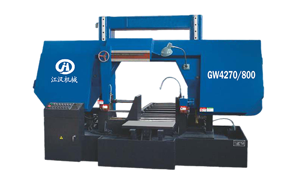 茅箭GW4270/800双柱龙门卧式带锯床